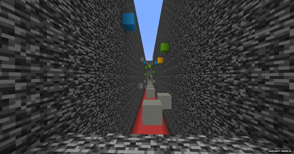 Minecraftda imkonsiz bedrok qamoqxonasi — Minecraft xarita, rasm 2
