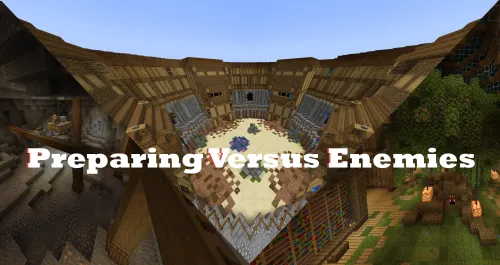 PVE: Preparing Versus Enemies — Minecraft xarita, rasm 1
