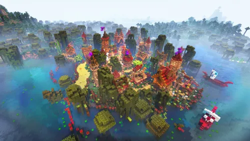 Svampiya — Minecraft xarita, rasm 1