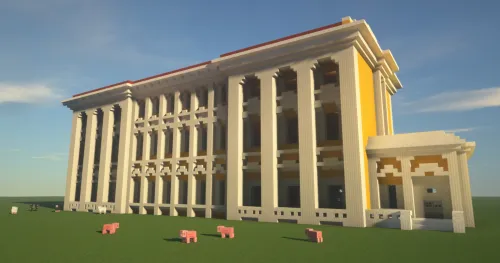 3-Storey Official Residential Building — Minecraft xarita, rasm 1