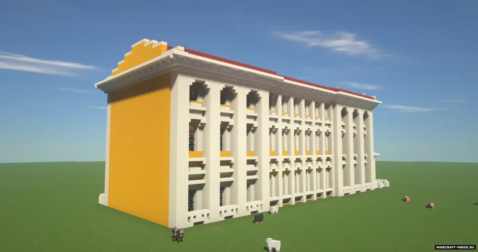3-Storey Official Residential Building — Minecraft xarita, rasm 6