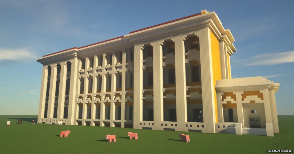 3-Storey Official Residential Building — Minecraft xarita, rasm 7
