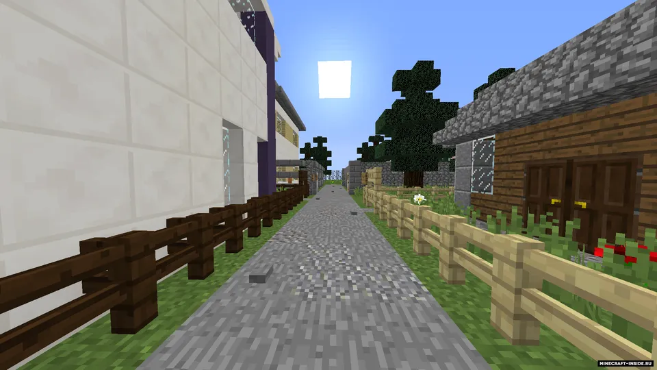 "Bikovskiy" shaharchasi — Minecraft xarita, rasm 5