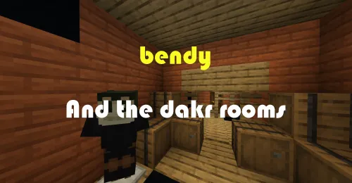 Bendy and the Dark Rooms (1, 2-boblar) — Minecraft xarita, rasm 1