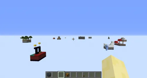 SkyBlock Adventures — Minecraft xarita, rasm 1