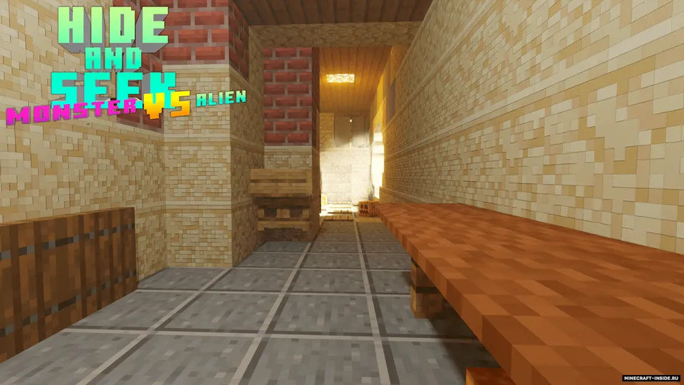 Hide and Seek: Monster VS Alien — Minecraft xarita, rasm 3