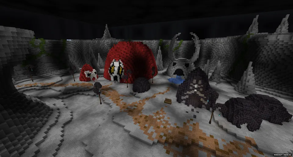 Nightmare King Grimm — Minecraft xarita, rasm 3
