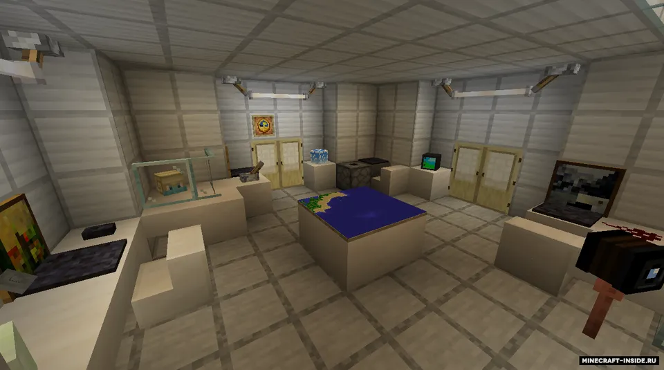 Suvosti laboratoriyasi — Minecraft xarita, rasm 2