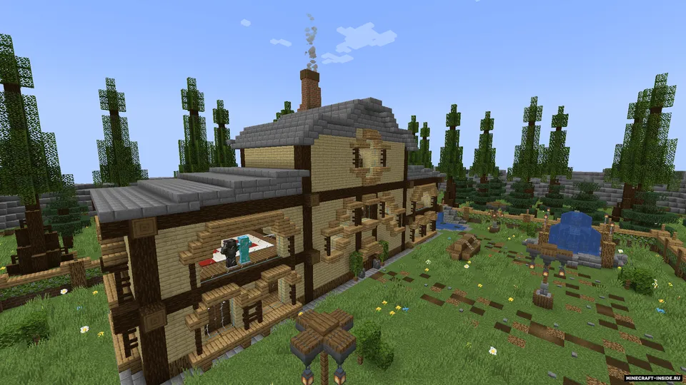 O'rmon uyi — Minecraft xarita, rasm 2