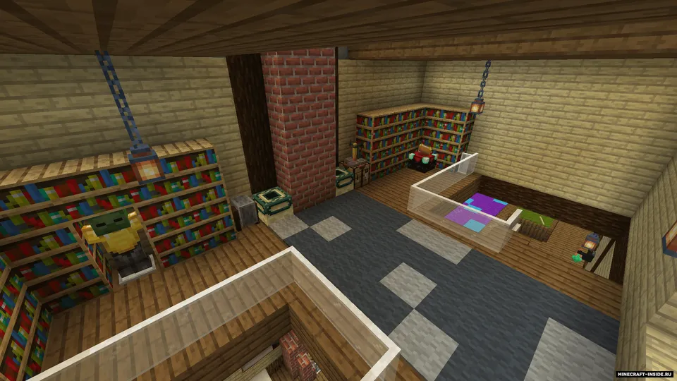 O'rmon uyi — Minecraft xarita, rasm 3