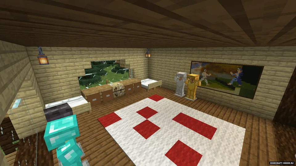 O'rmon uyi — Minecraft xarita, rasm 5