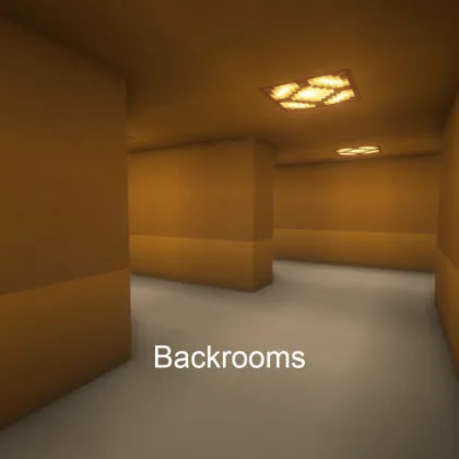 Escape From Backrooms — Minecraft xarita, rasm 1