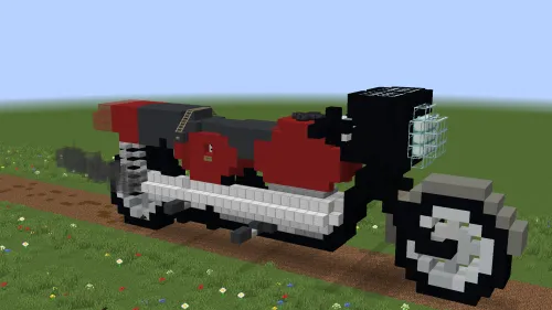 Planeta-5 mototsikli — Minecraft xarita, rasm 1