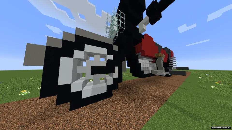 Planeta-5 mototsikli — Minecraft xarita, rasm 2