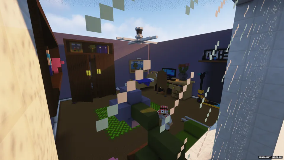 Hide And Seek - Big Scooter Room — Minecraft xarita, rasm 2