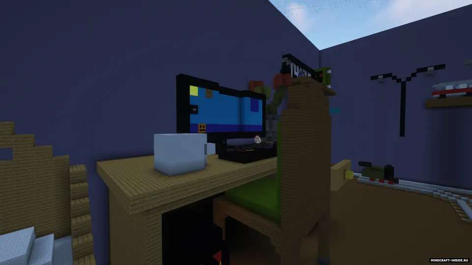 Hide And Seek - Big Scooter Room — Minecraft xarita, rasm 3