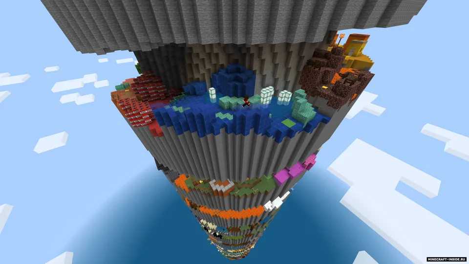 Parkour Spiral 3 — Minecraft xarita, rasm 2