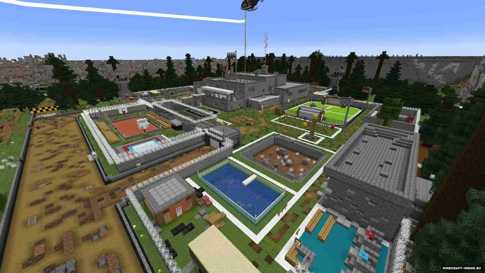 Politsiyachilar va jinoyatchilar: Yuers qamoqxonasi — Minecraft xarita, rasm 4
