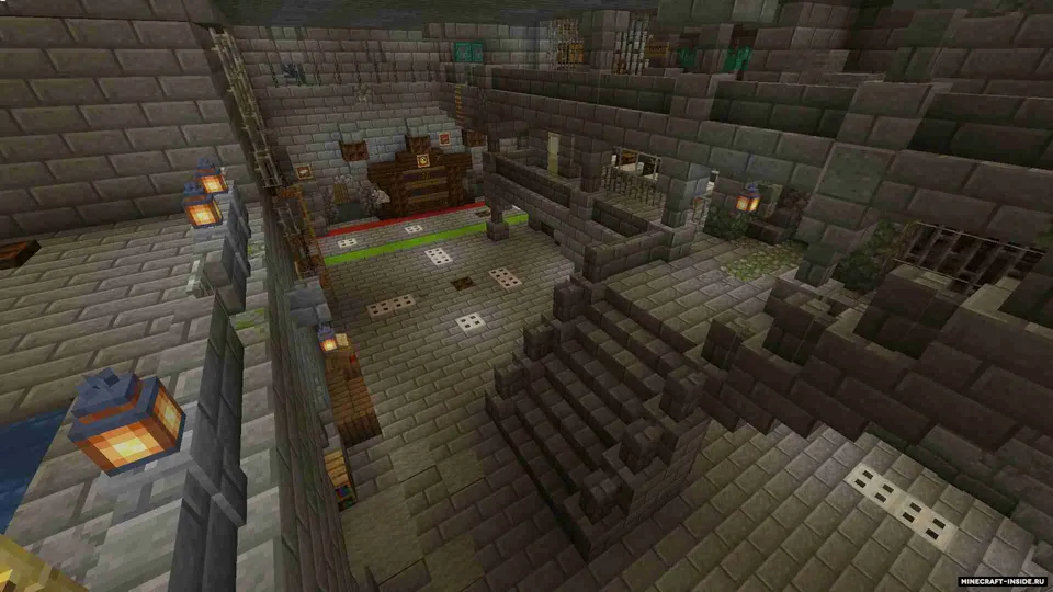 Politsiyachilar va jinoyatchilar: Yuers qamoqxonasi — Minecraft xarita, rasm 5