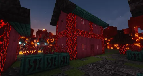 Do'zax qishlog'i — Minecraft xarita, rasm 1