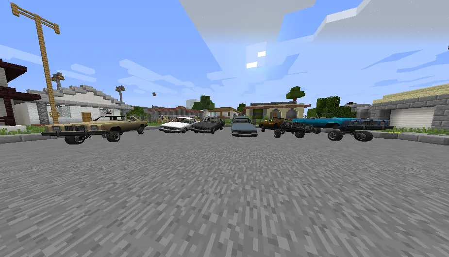 Lowrider in Gta Sa — Minecraft mod, rasm 3