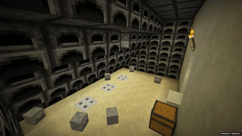 Dahshat piramidasi №3 — Minecraft xarita, rasm 5