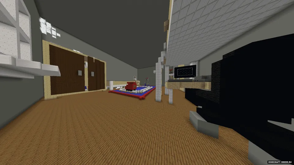 Three rooms — Minecraft xarita, rasm 5