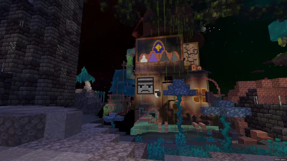 Starlit Skies — Minecraft xarita, rasm 3