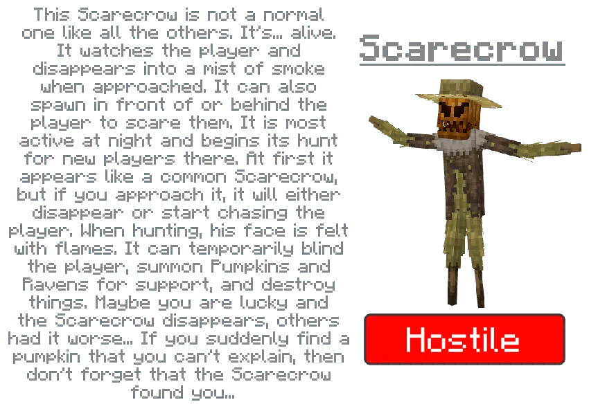 The Scarecrow — Minecraft mod, rasm 3