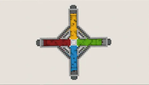 PVP colors — Minecraft xarita, rasm 1