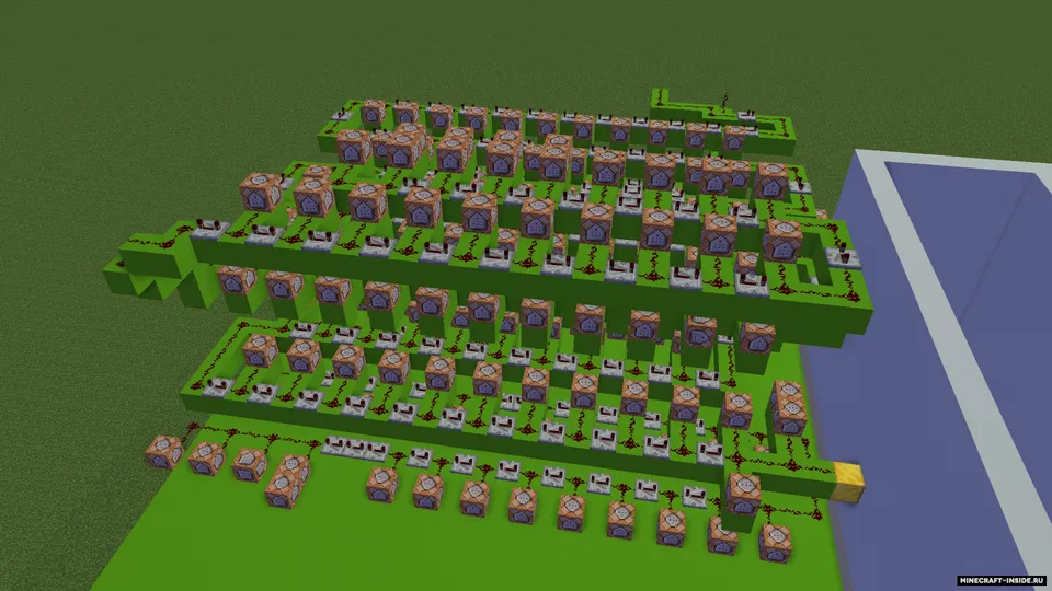 Avto-qurilish parkur xaritasi — Minecraft xarita, rasm 2