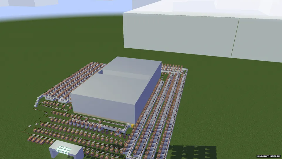 Avto-qurilish parkur xaritasi — Minecraft xarita, rasm 4