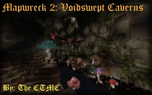 Voidswept Caverns — Minecraft xarita, rasm 1