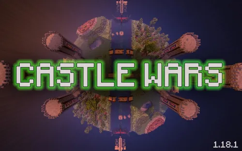 Castle wars — Minecraft xarita, rasm 1