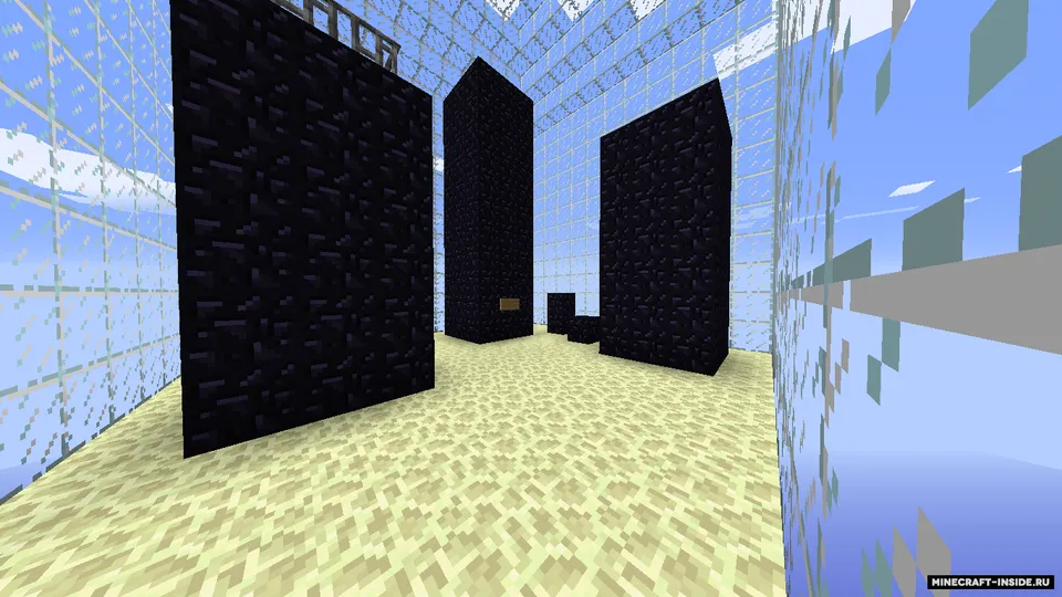 Shishadagi omon qolish — Minecraft xarita, rasm 3