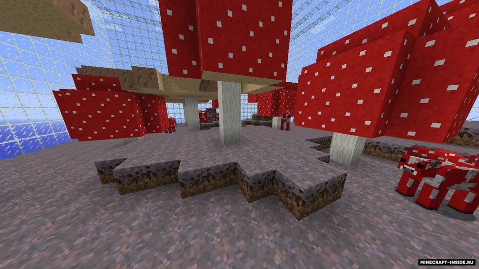 Shishadagi omon qolish — Minecraft xarita, rasm 4