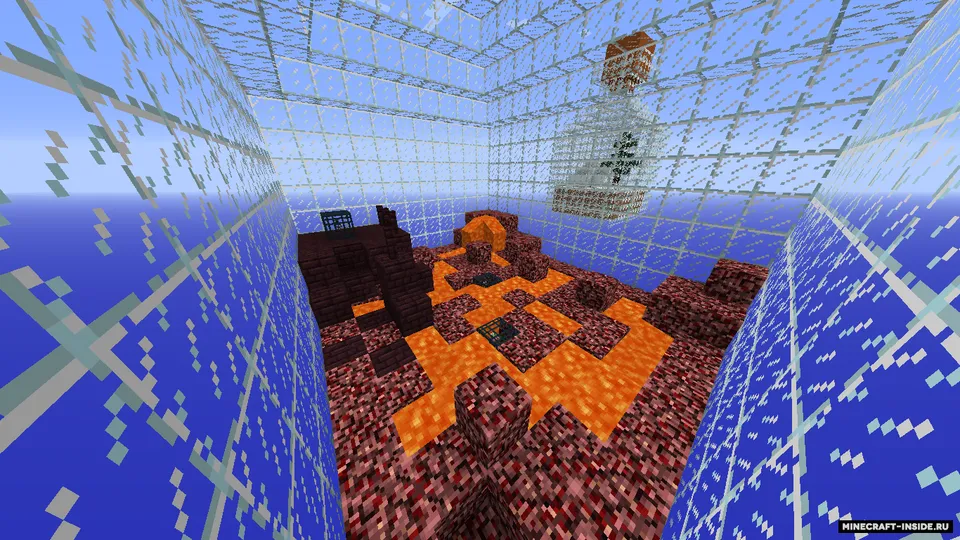 Shishadagi omon qolish — Minecraft xarita, rasm 5