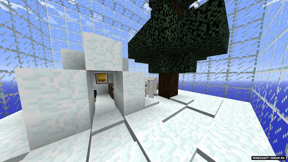 Shishadagi omon qolish — Minecraft xarita, rasm 6