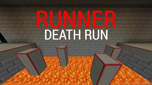 Runner - Death Run — Minecraft xarita, rasm 1