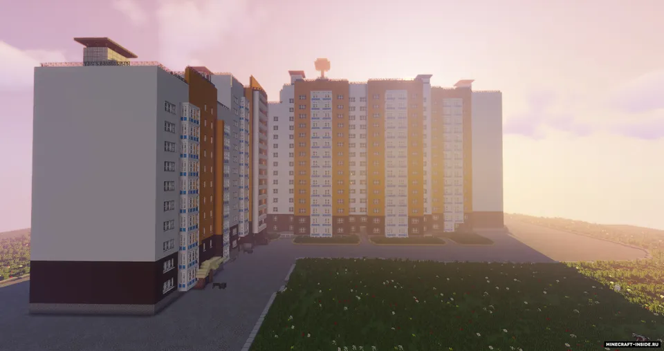 15-Storey Complex Of Six Entrances — Minecraft xarita, rasm 4