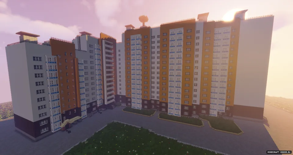 15-Storey Complex Of Six Entrances — Minecraft xarita, rasm 5