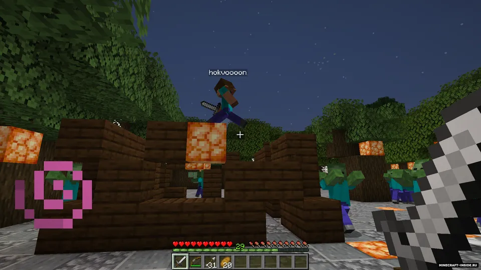Do'stlar bilan yetti mini-o'yin — Minecraft xarita, rasm 5