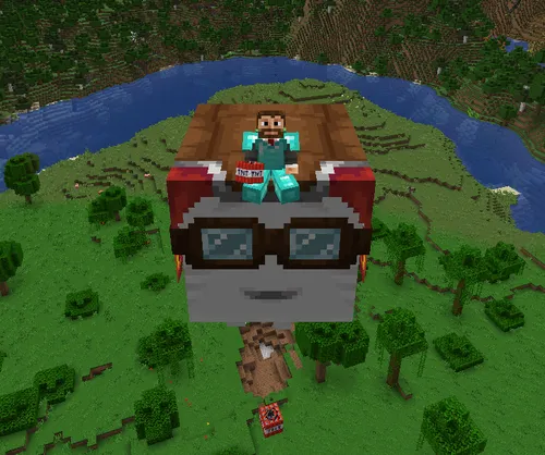 Happy Ghast: BombsAway — Minecraft mod, rasm 1