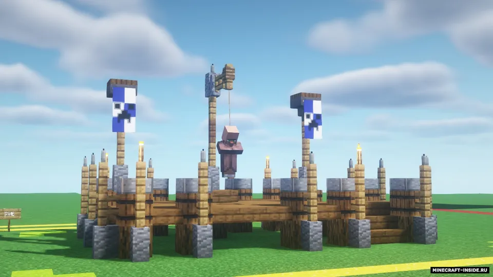 255 ta bino — Minecraft xarita, rasm 5