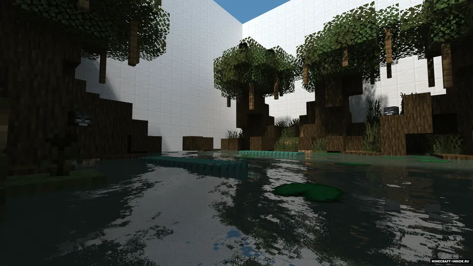 Minecraft biomlarida tugmani top — Minecraft xarita, rasm 2