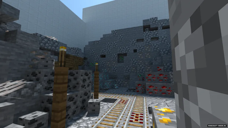 Minecraft biomlarida tugmani top — Minecraft xarita, rasm 4
