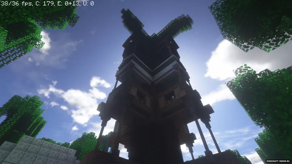 Junglidagi daraxt uyi — Minecraft xarita, rasm 2