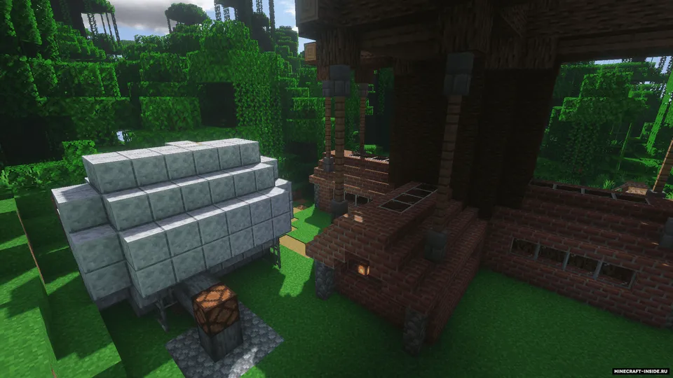 Junglidagi daraxt uyi — Minecraft xarita, rasm 3