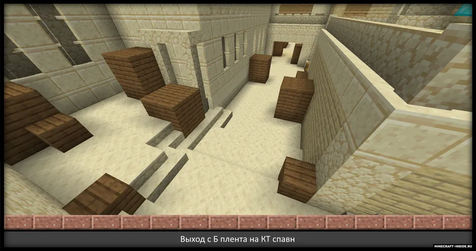 de_dust2 by J0R0N4514 — Minecraft xarita, rasm 4