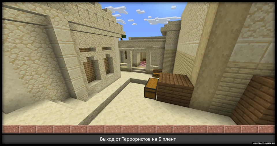 de_dust2 by J0R0N4514 — Minecraft xarita, rasm 5
